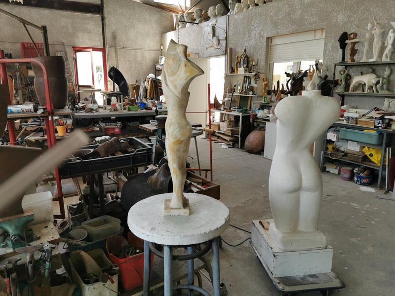 vu de l'atelier. Toros