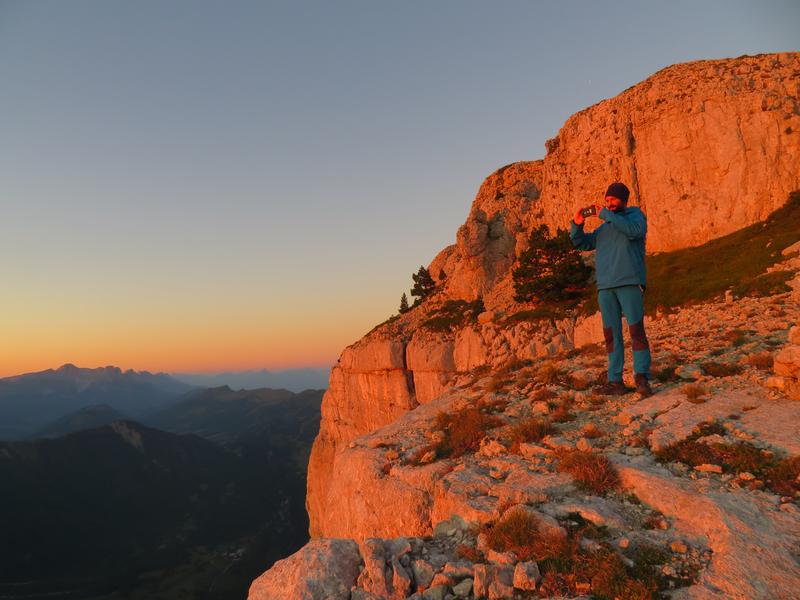 Ascension du Mont Aiguille par la voie normale