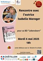 Rencontre avec l'autrice Isabelle Maroger