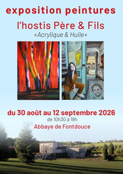 Exposition "Acrylique & Huile" de Stéphane et Bernard L'Hostis