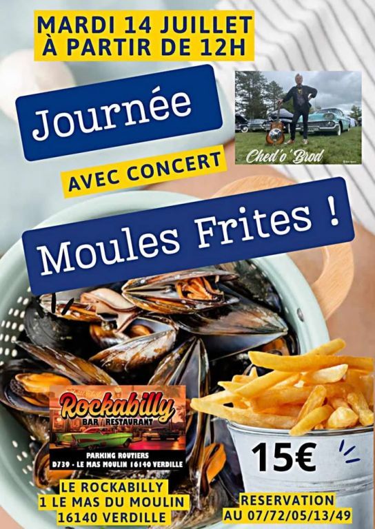 Repas moules frites_Verdille