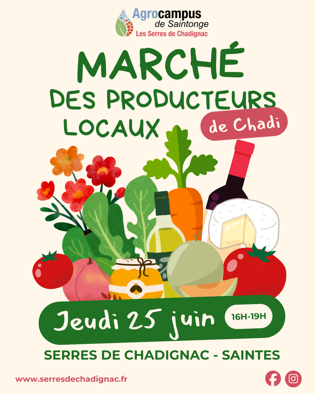 MARCHÉ DES PRODUCTEURS DE CHADIGNAC