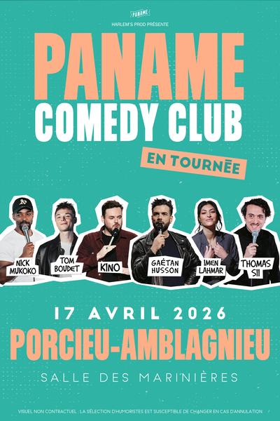 Spectacle humoristique du Paname Comedy Club