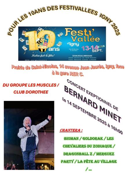SHOW EXCEPTIONNEL de BERNARD MINET des MUSCLES, CLUB DOROTHEE