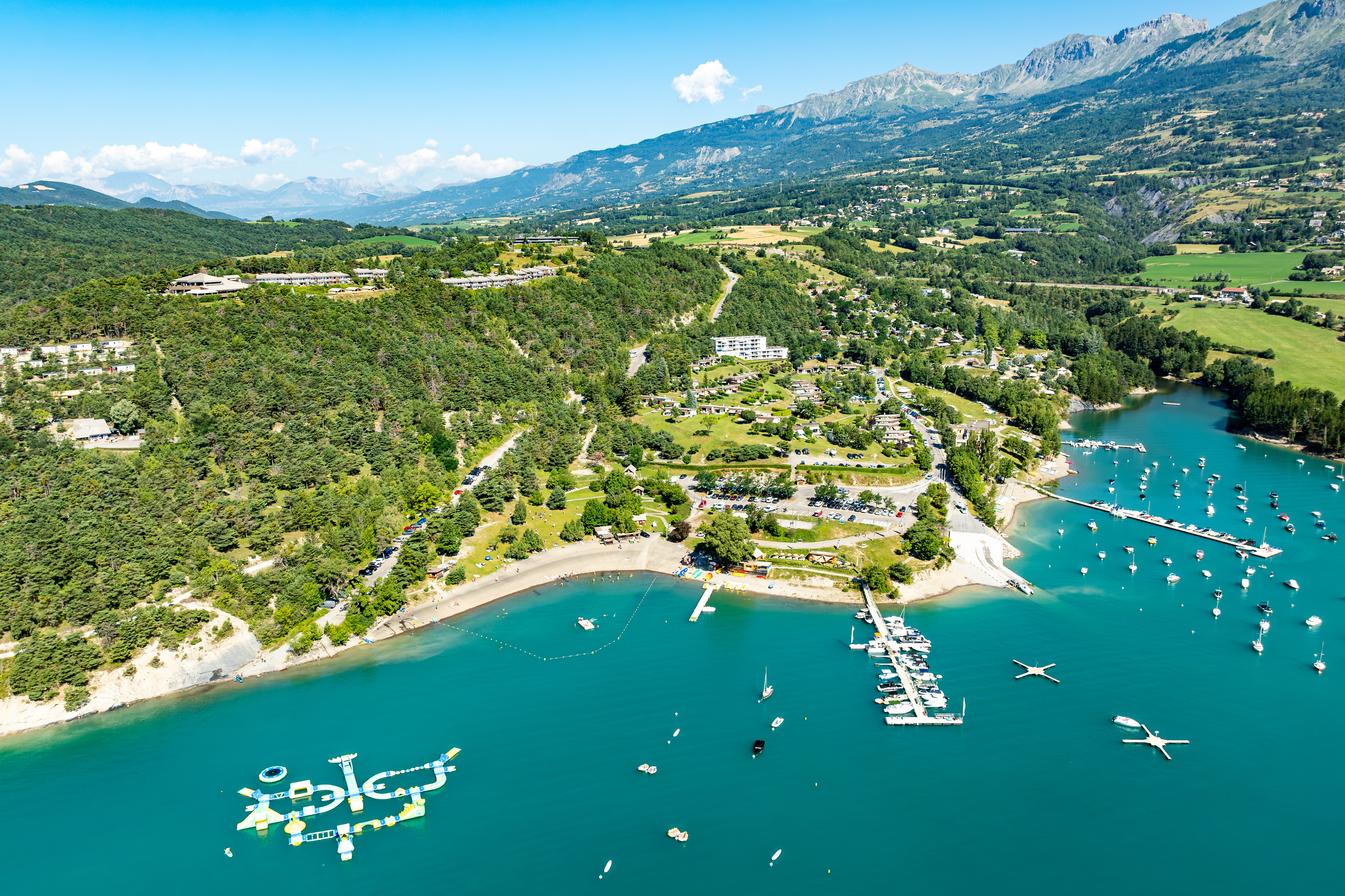 Plage des Pommiers, Baie St-Michel - Chorges