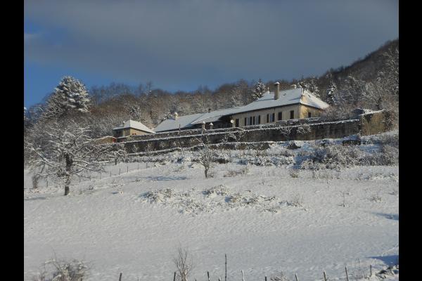 La lavanche sous la neige