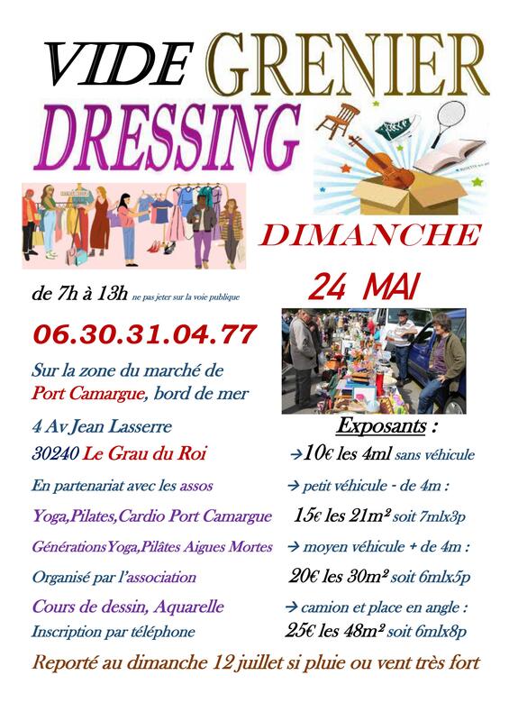 Vide grenier par les associations locales