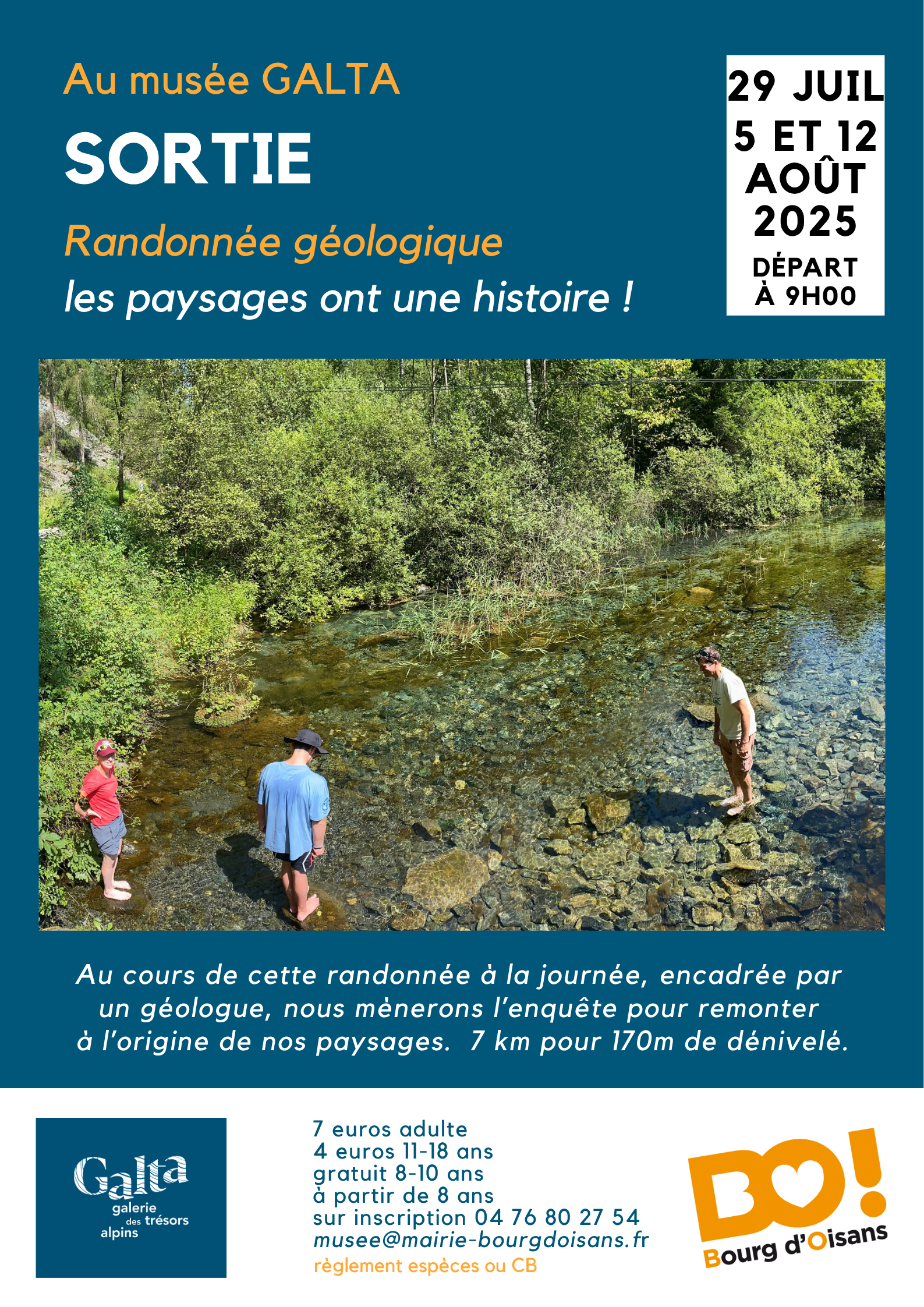 Les paysages ont une histoire ! Randonnées à la journée