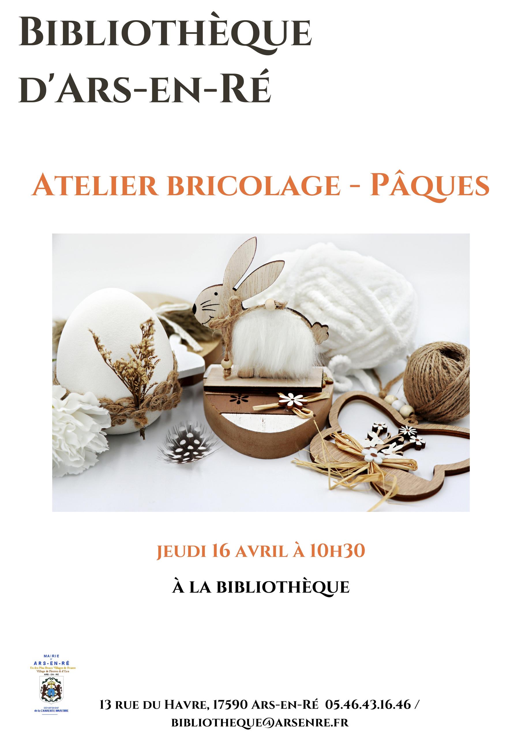 Atelier bricolage - Pâques