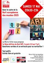 3e édition du quiz'art_Les Avenières Veyrins-Thuellin