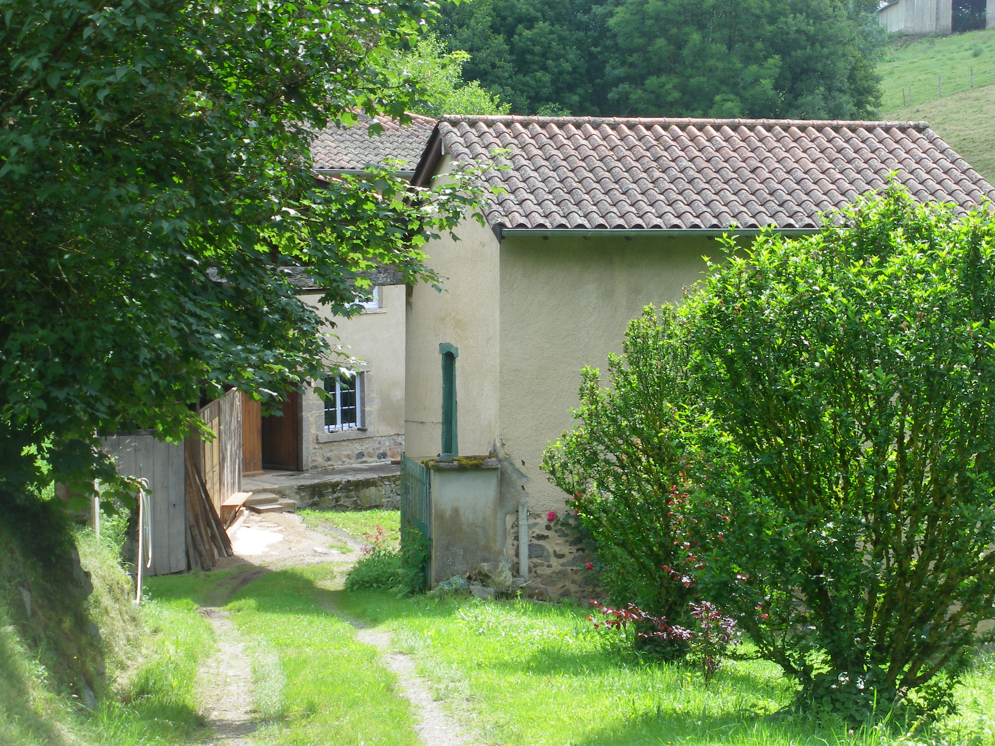 Les bâtiments du moulin