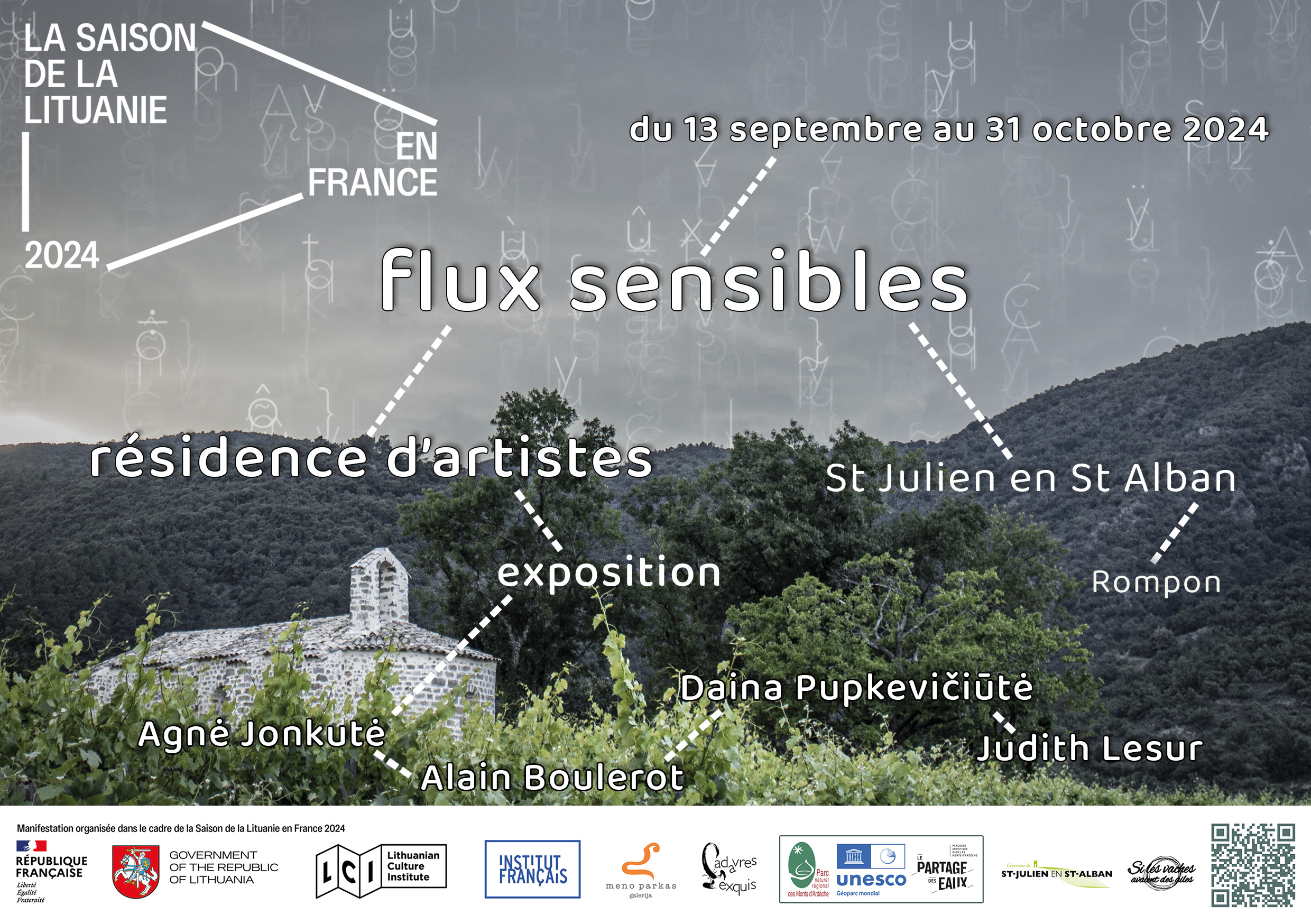 Rendez-vous futés ! : Flux sensibles - Saison de la Lituanie en France Week-end de fin de résidence artistique : Ateliers de création