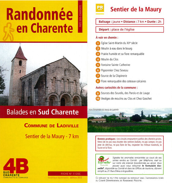 Sentier de la Maury