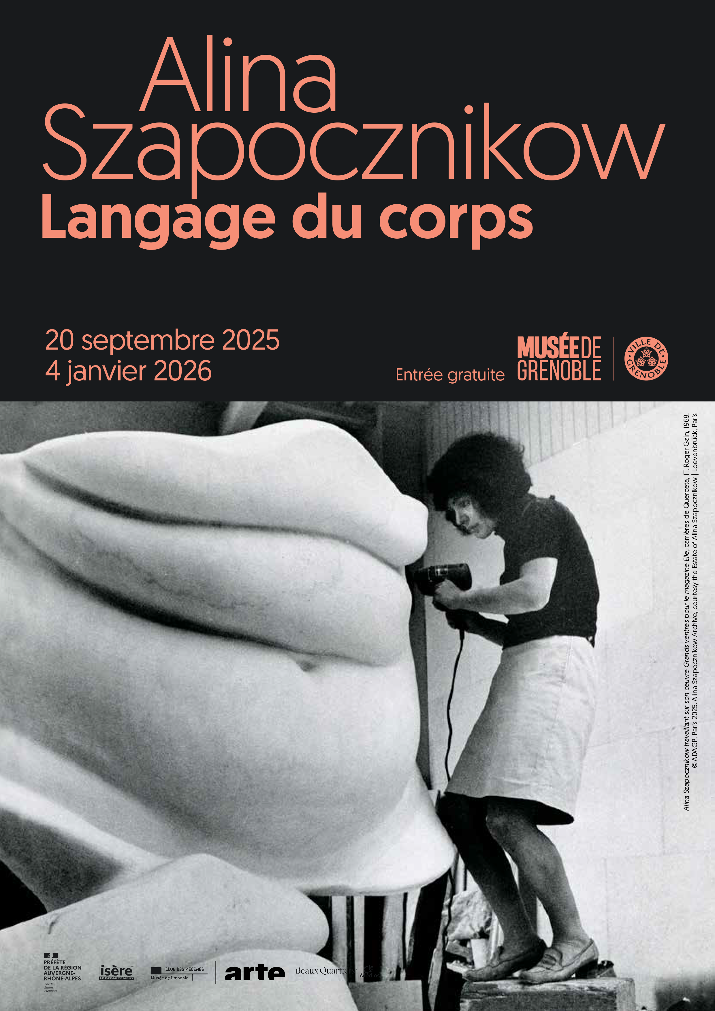 Alina Szapocznikow. Langage du corps_Grenoble