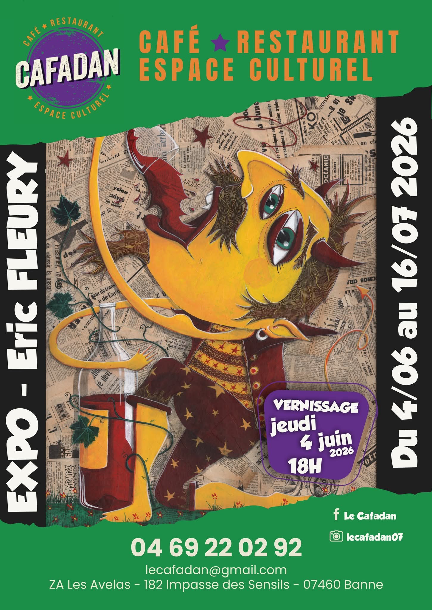 Exposition : Eric Fleury