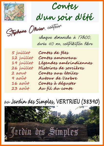 Contes d'un soir d'été à Vertrieu