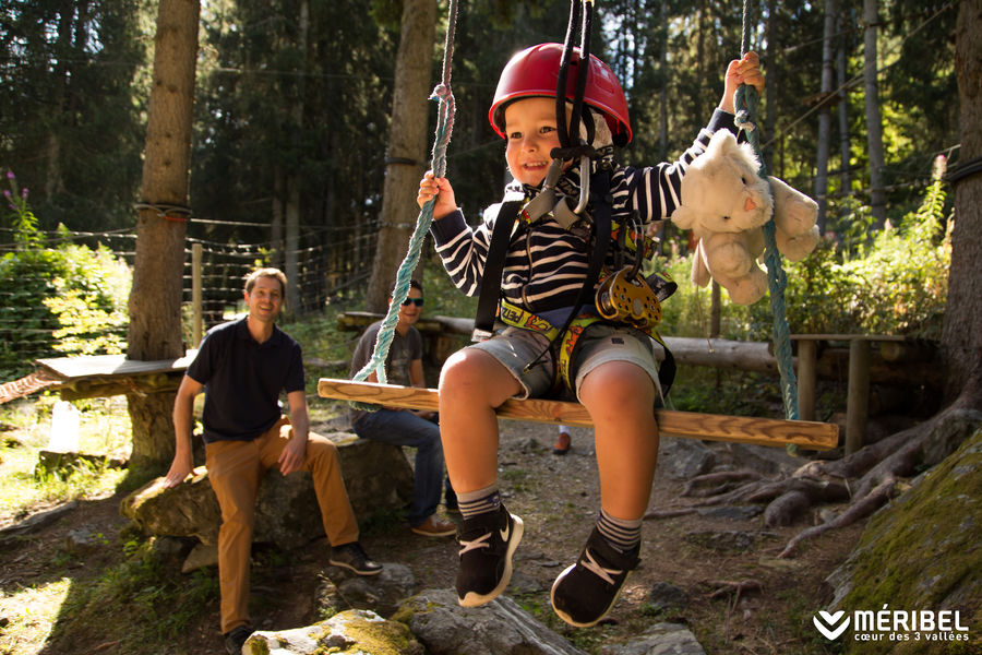 Parc accrobranche à Méribel