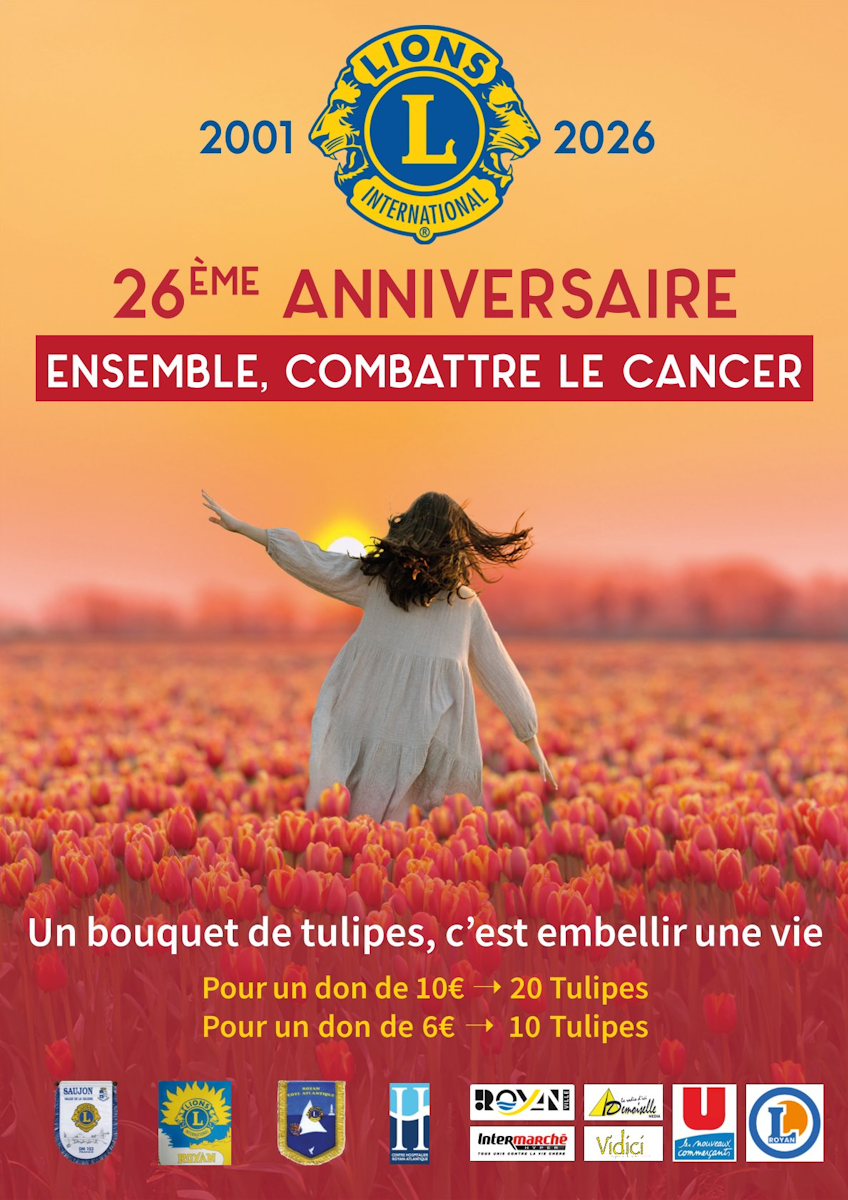 Opération tulipes "Ensemble, Combattre le Cancer"