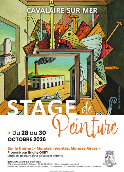 Stage de peinture adultes et enfants_Cavalaire-sur-Mer