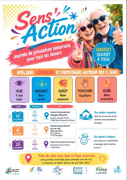 Sens action : journée de prévention