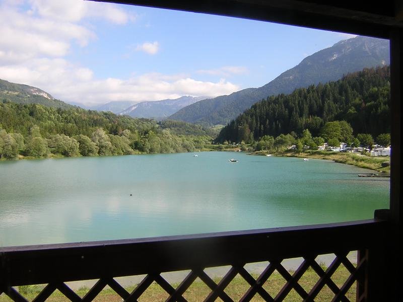 Vue depuis les chambres familiales