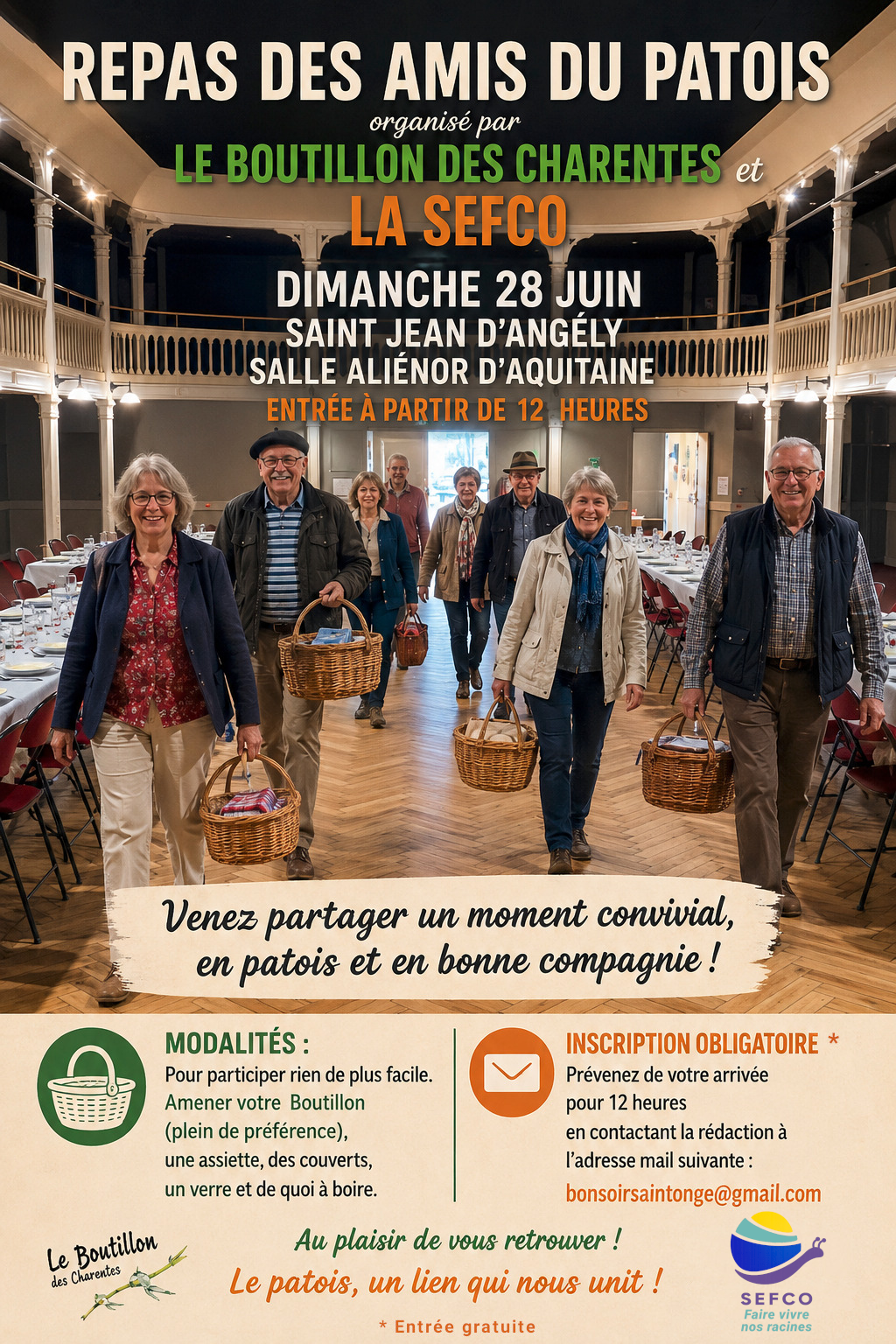 Repas des amis du patois