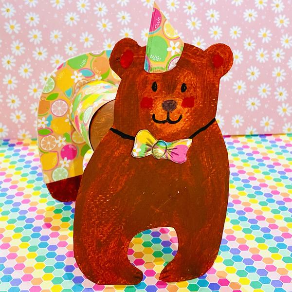 Décor en carton La fête de Monsieur Ours - Atelier Juniors 7/13 ans