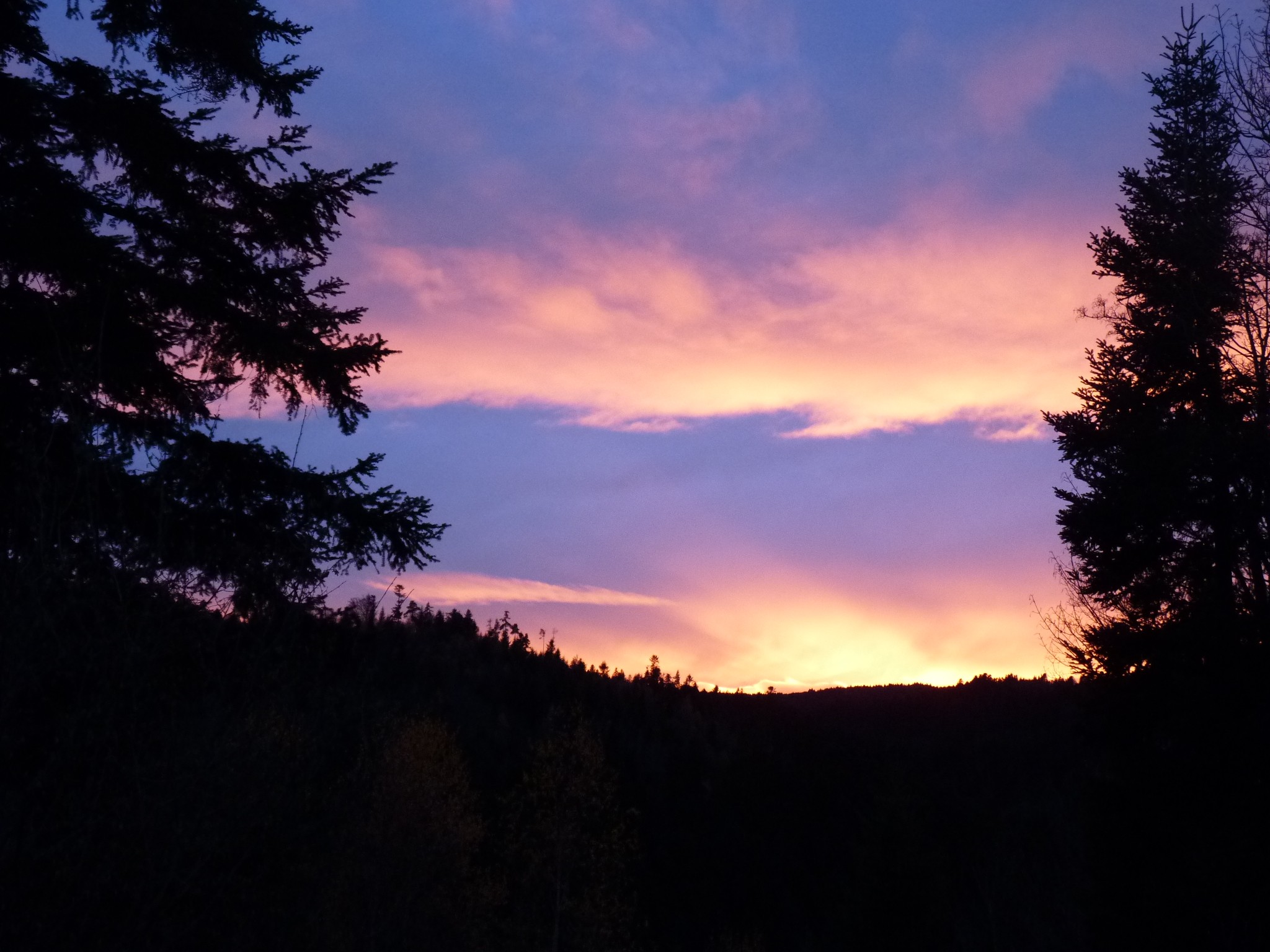 Le col des Supeyres, le sommet étoilé