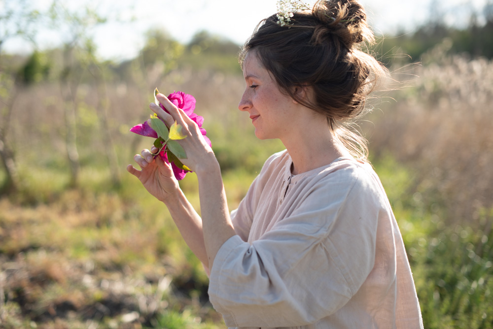 Sortie peinture en nature avec Natacha Brault