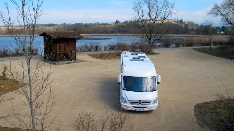 aire de campings cars de Courtenay