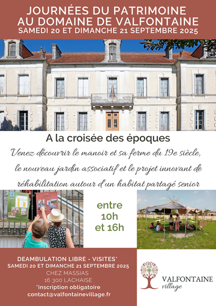 Domaine de Valfontaine - Journées du Patrimoine
