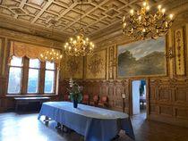 Salle à manger, Château de Valrose 