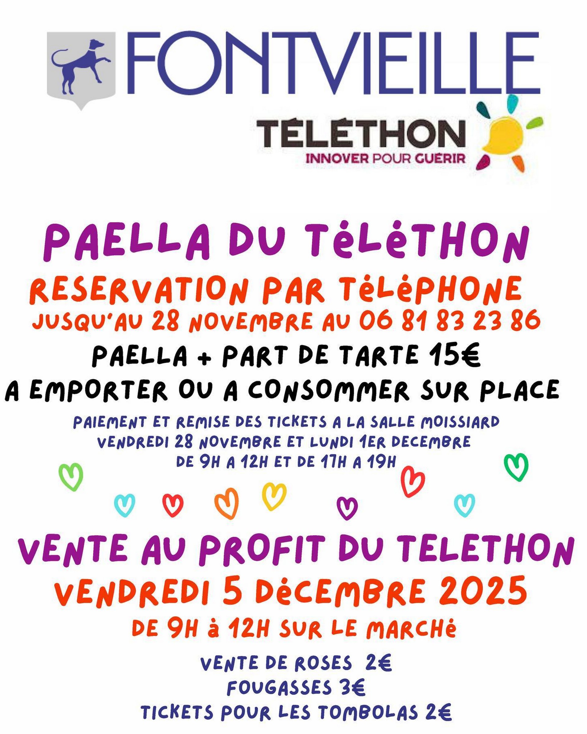 Téléthon à Fontvieille