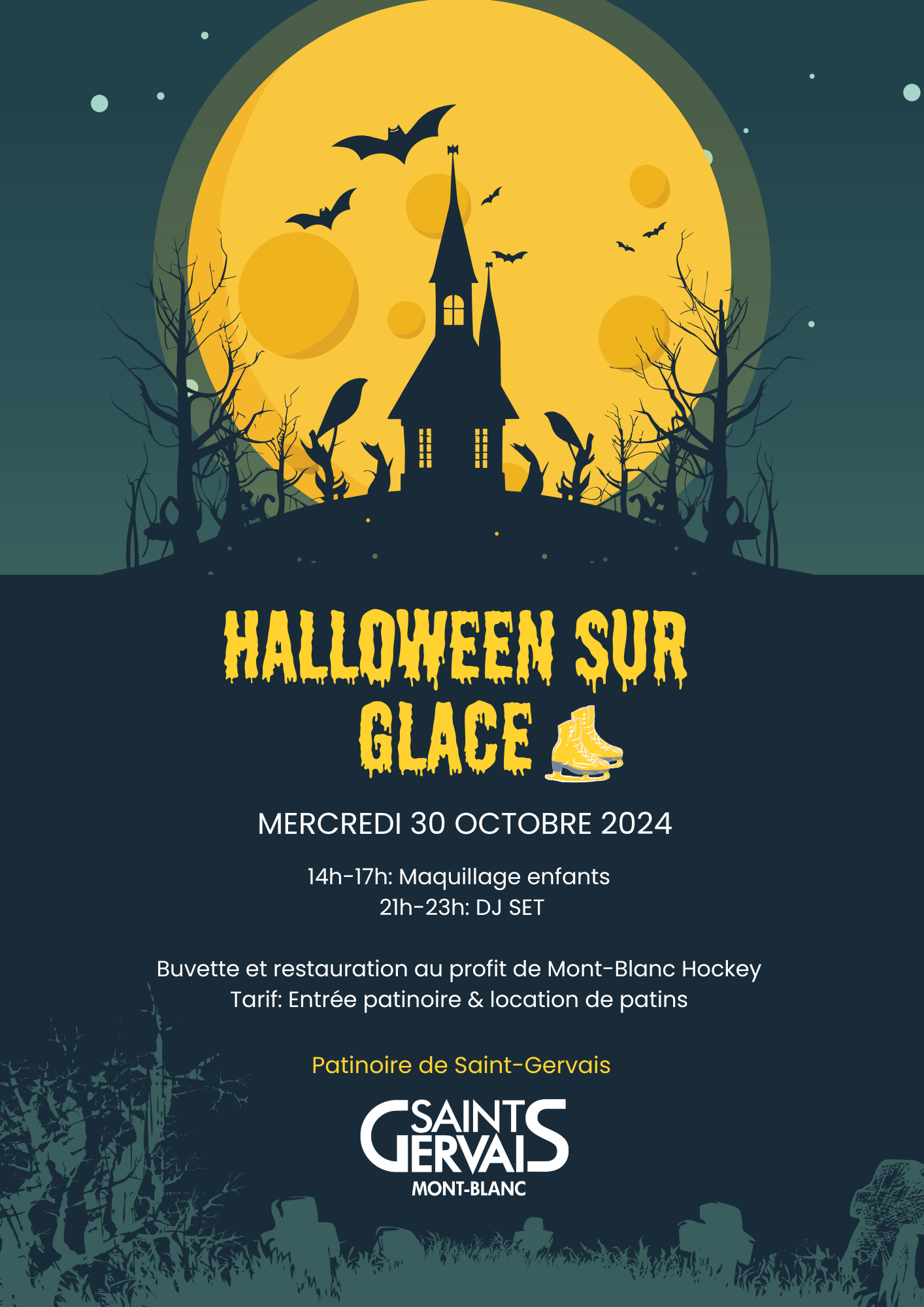 Halloween sur glace