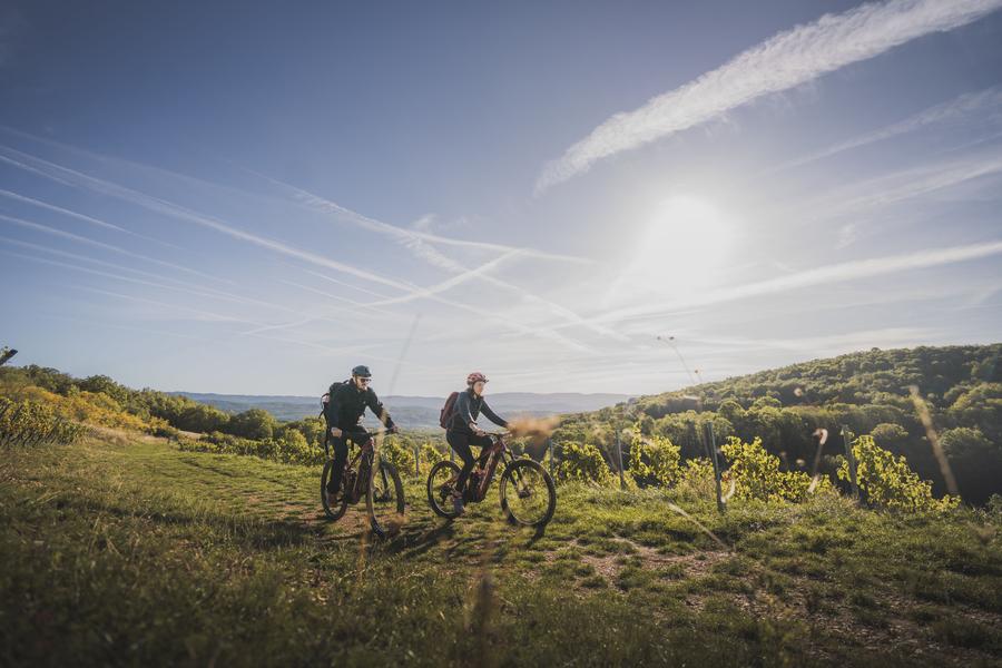 Circuit VTT n°21 (rouge) Vignoble du Revermont - Tour de Gravelles_Ceyzériat