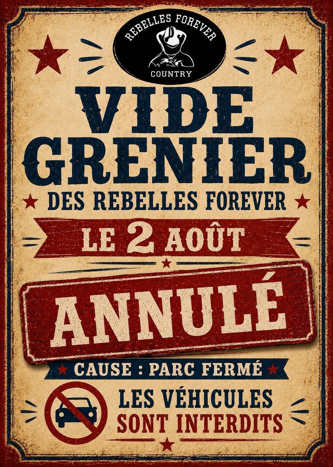 ANNULE ! Vide grenier 2 aout Rebelles for Ever