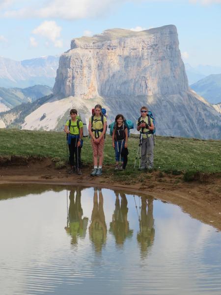 Ascension du Mont Aiguille par la voie normale