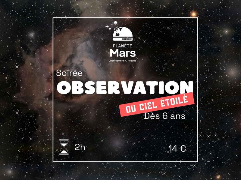 Observation di ciel étoilé_Mars