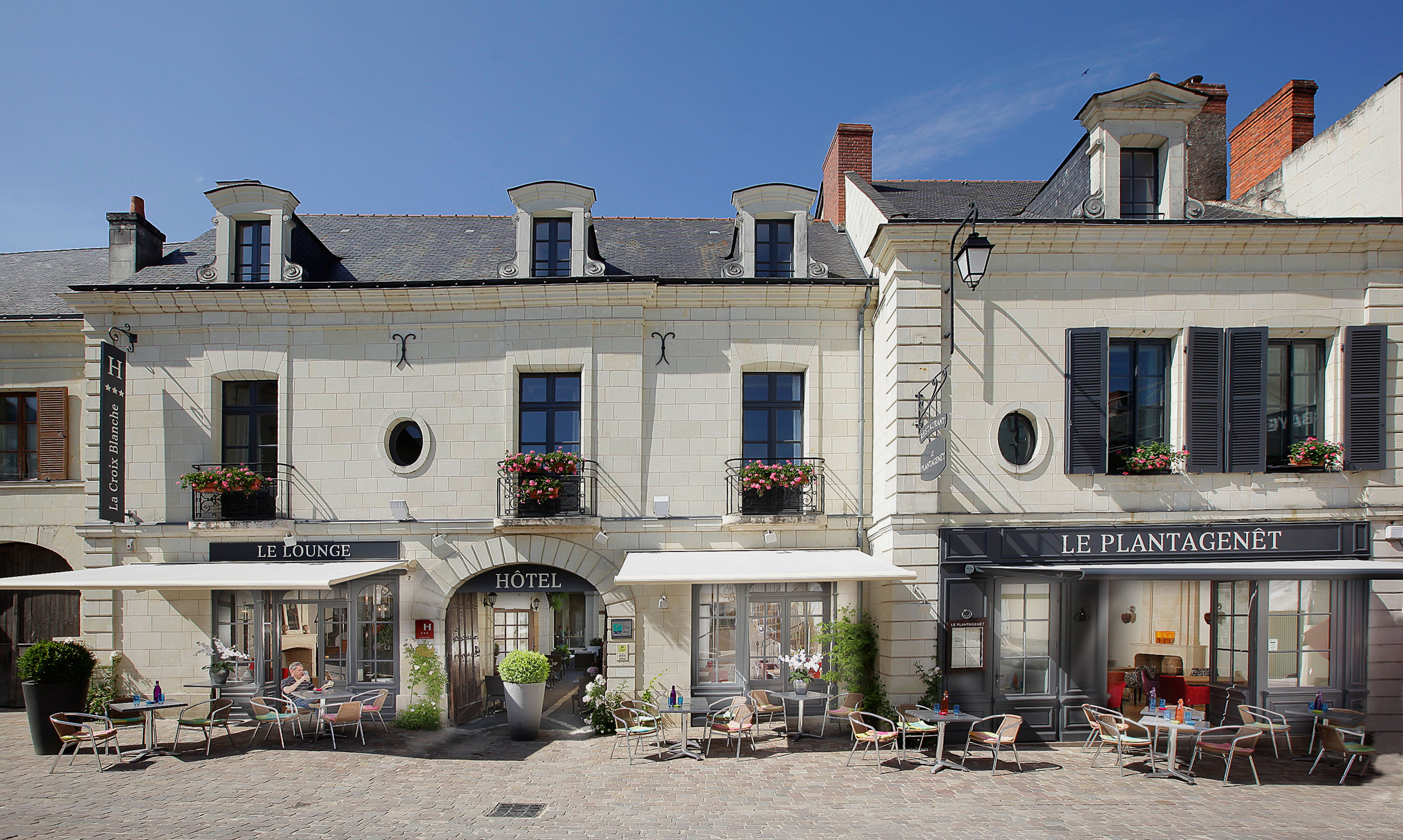 Restaurant La Croix Blanche Fontevraud - Saumur Val de Loire Tourisme