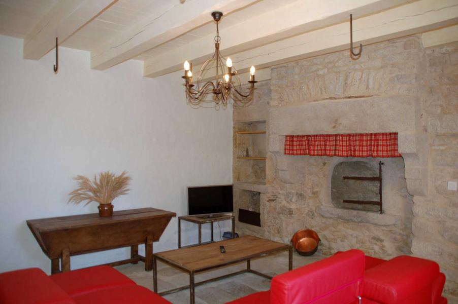 Le four ancien dans le salon