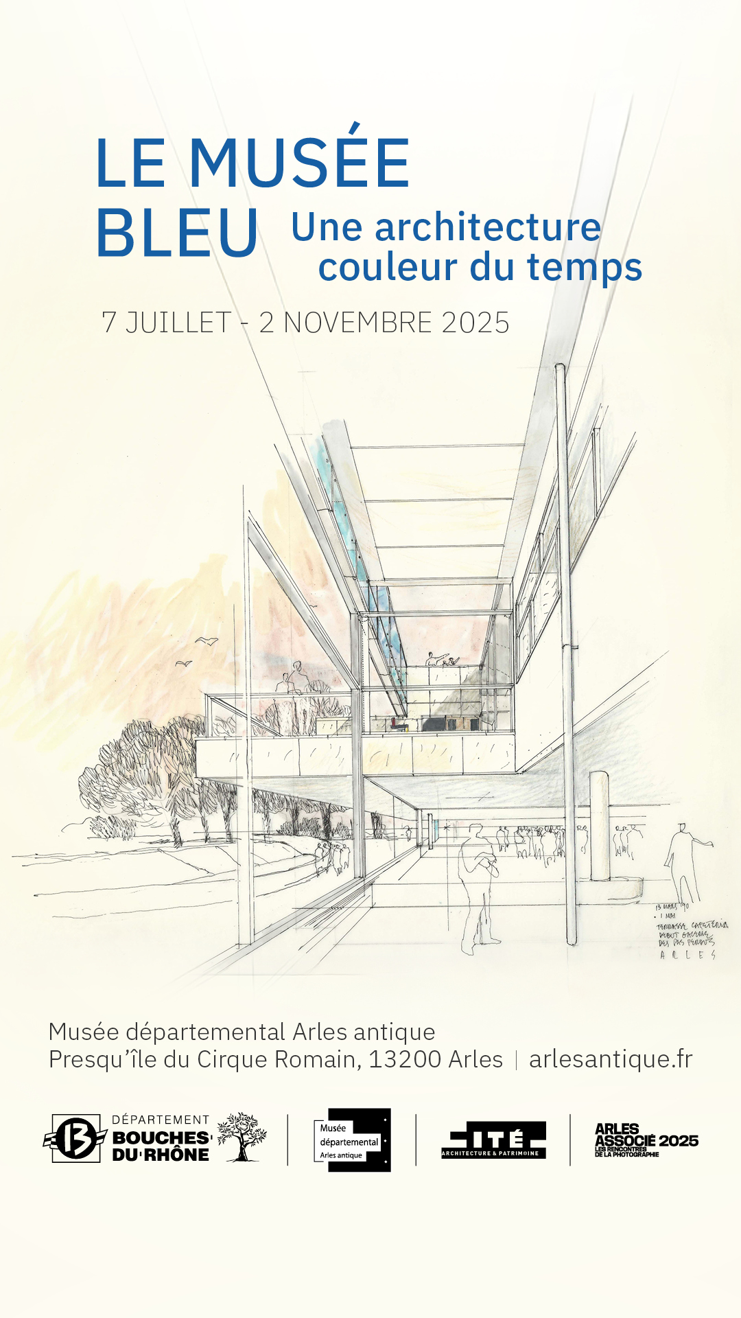 Le musée bleu, une architecture couleur du temps