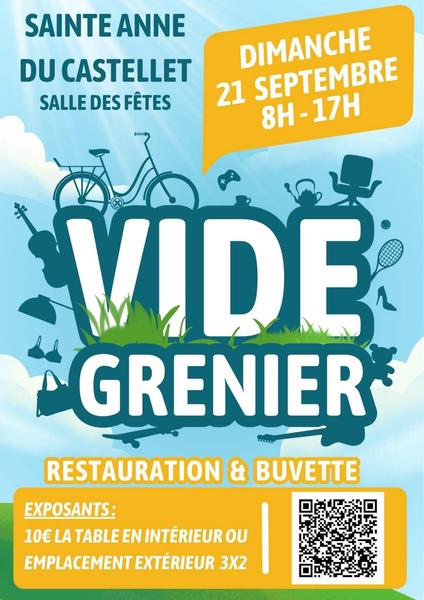 Vide grenier à Sainte Anne du Castellet_Le Castellet