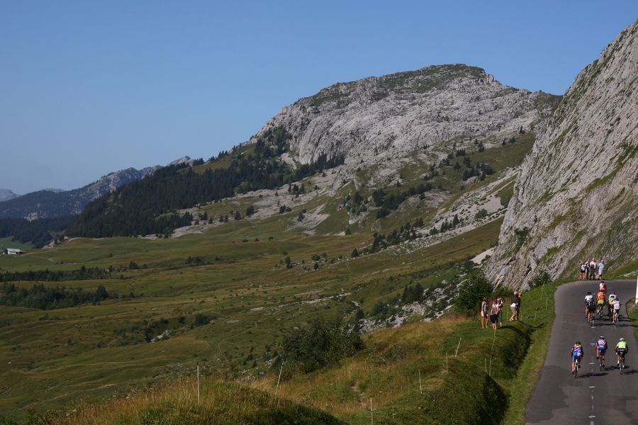 Grimpée cycliste Le Bouquetin au Grand-Bornand