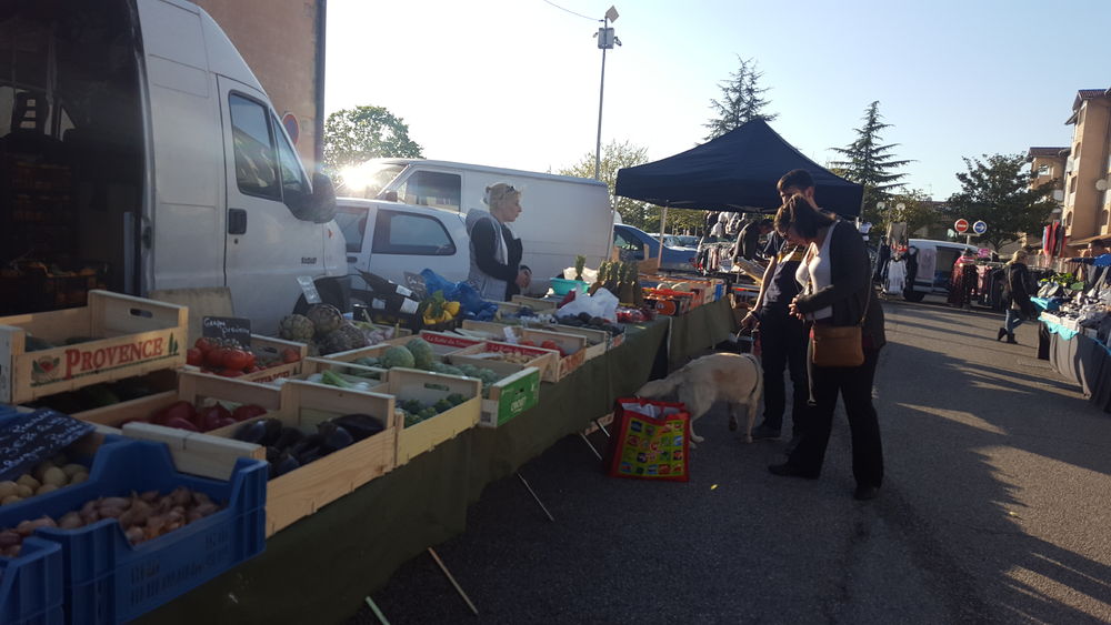 Stand fruits et légumes