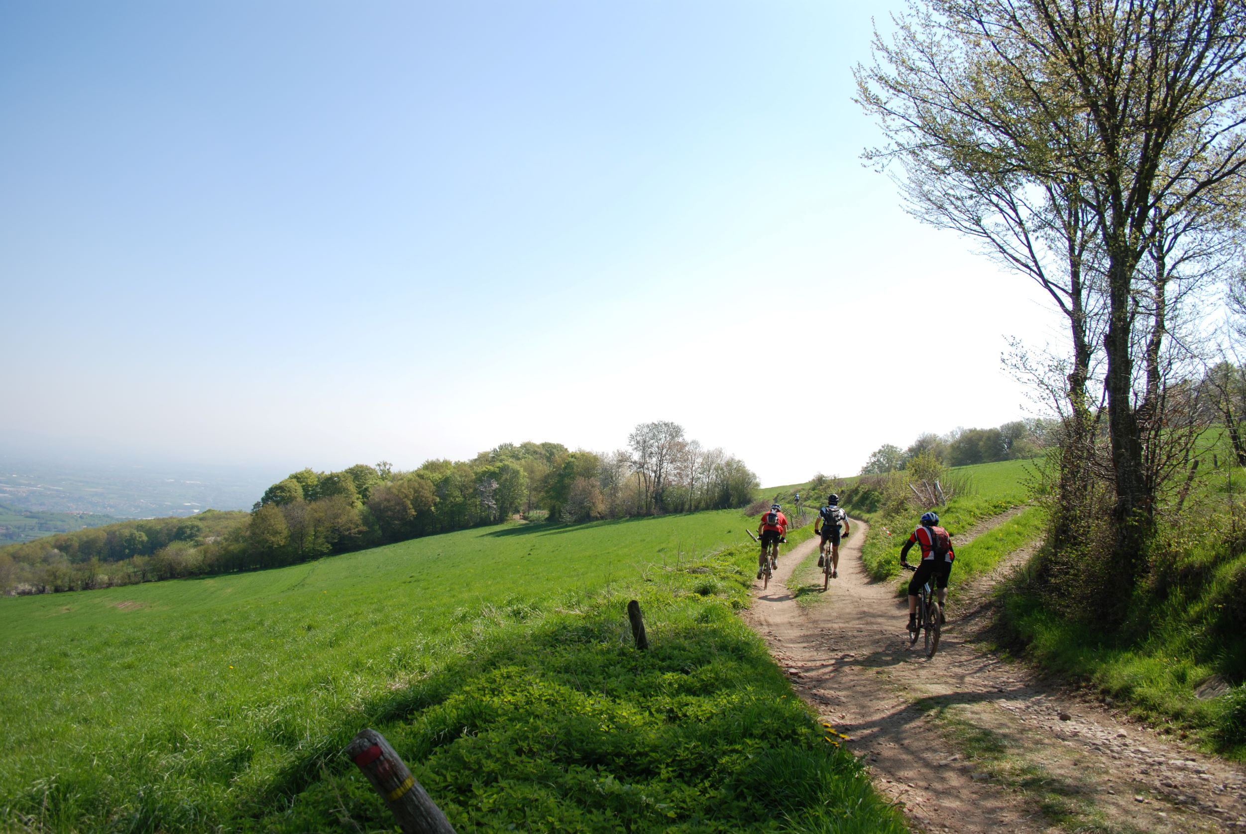VTT dans les Monts du Lyonnais