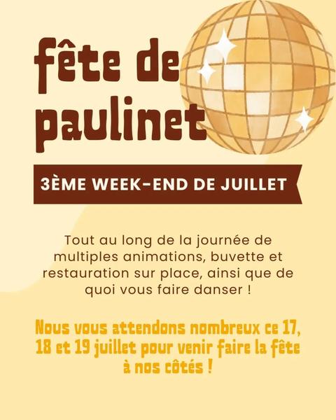 Paulinet en fête