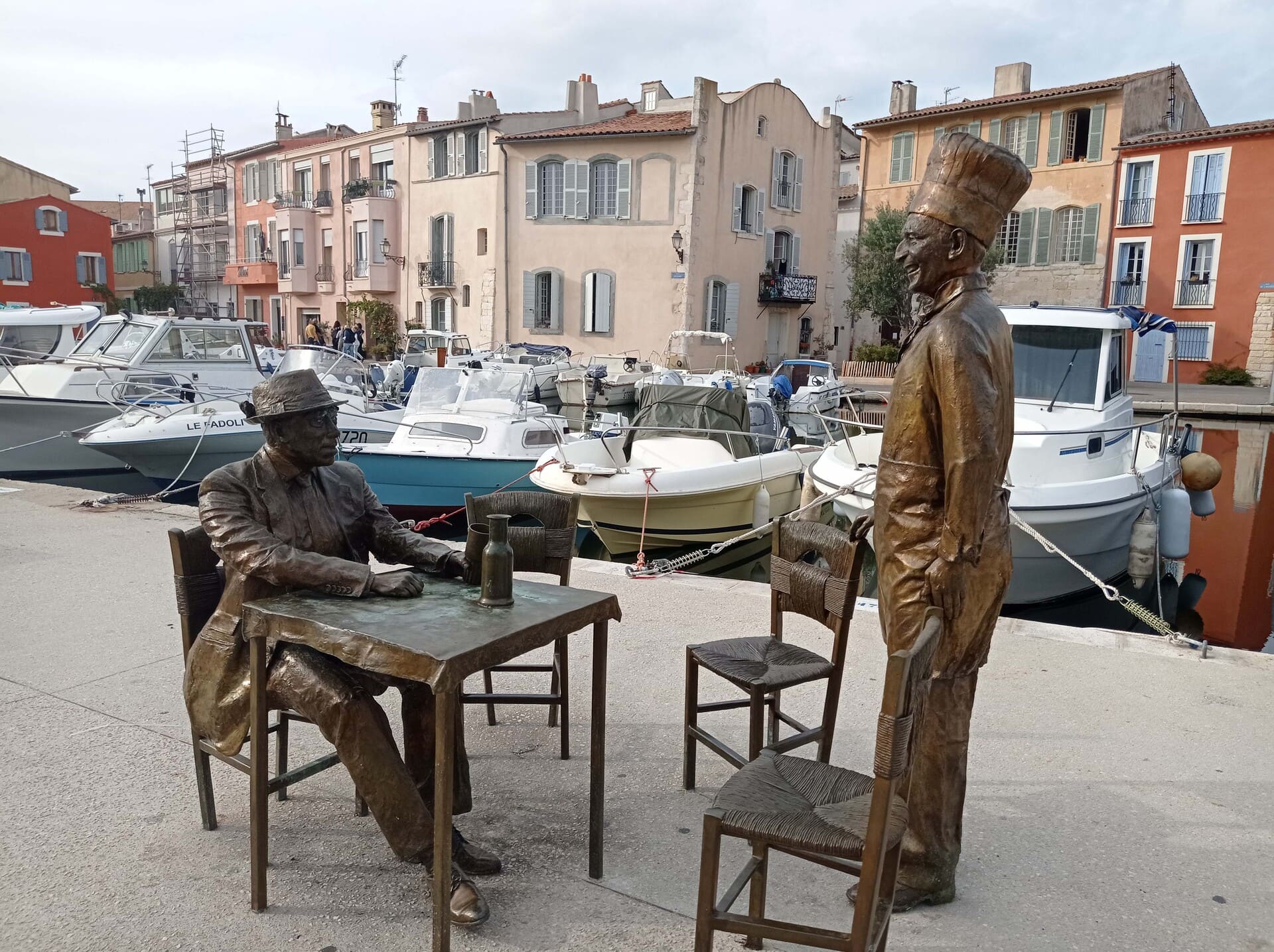 Statues de Bronze Fernandel et Bourvil - photo 5