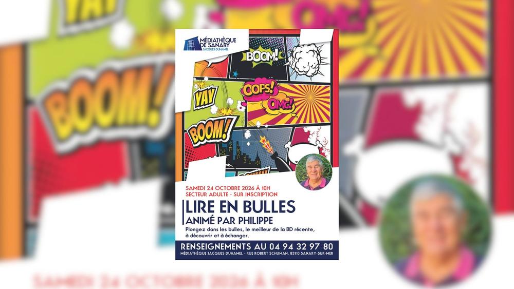 Lire en bulles animé par Philippe