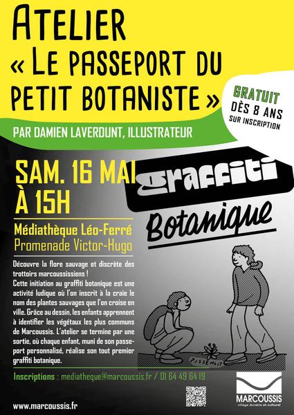 Atelier « Le passeport du petit botaniste » 