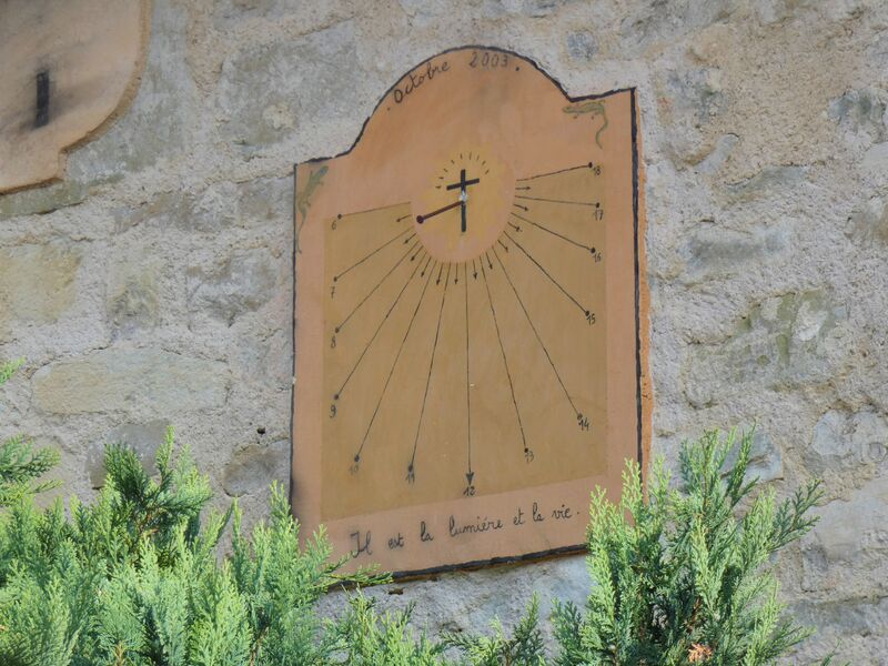 Cadran solaire de Sainte-Marie